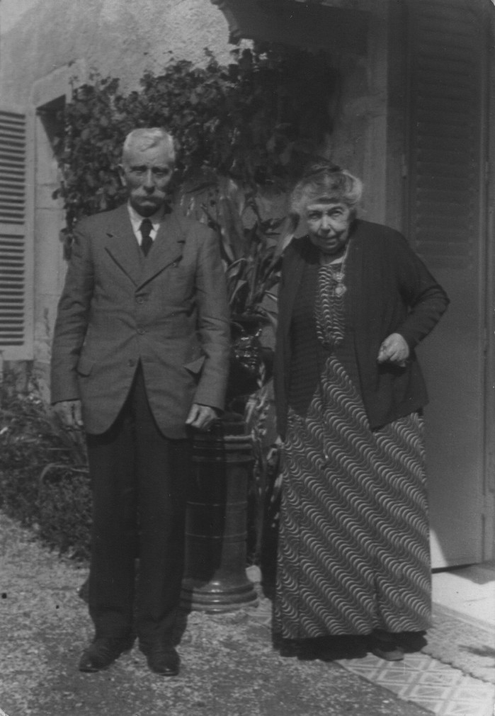 Georges et Mélanie à Quetigny en 1936