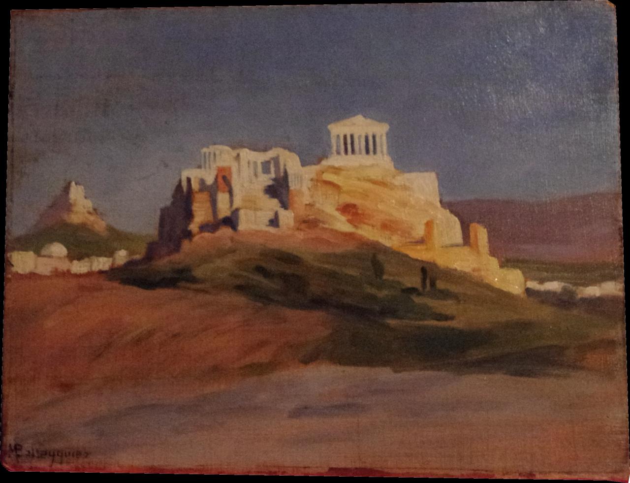 Athène, l'Acropole 1913
