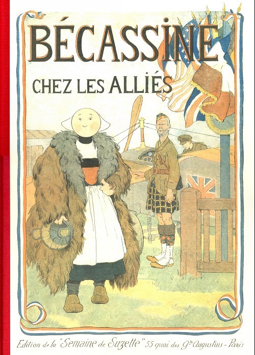 Bécassine chez les alliés, dessins E.ZIER