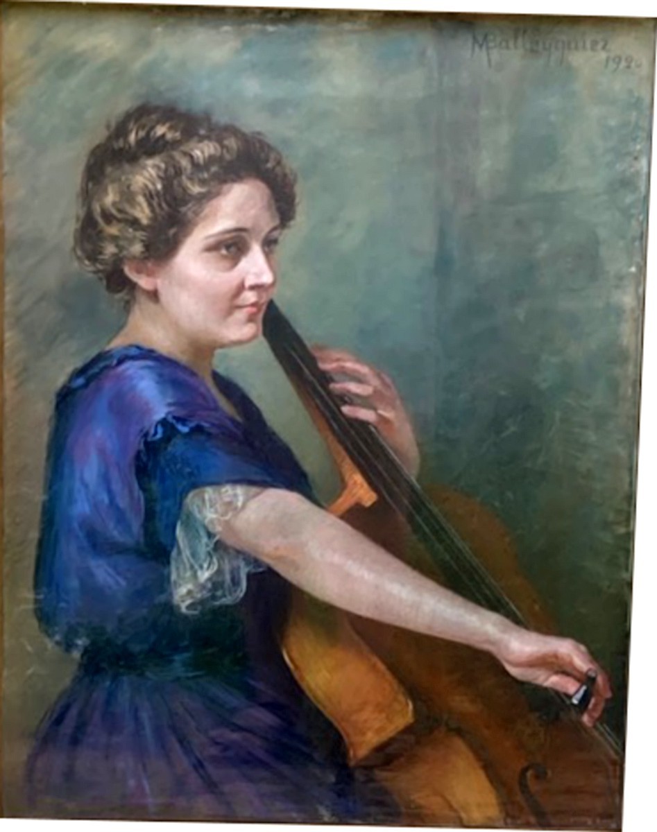 Portrait de marguerite boucher 1920