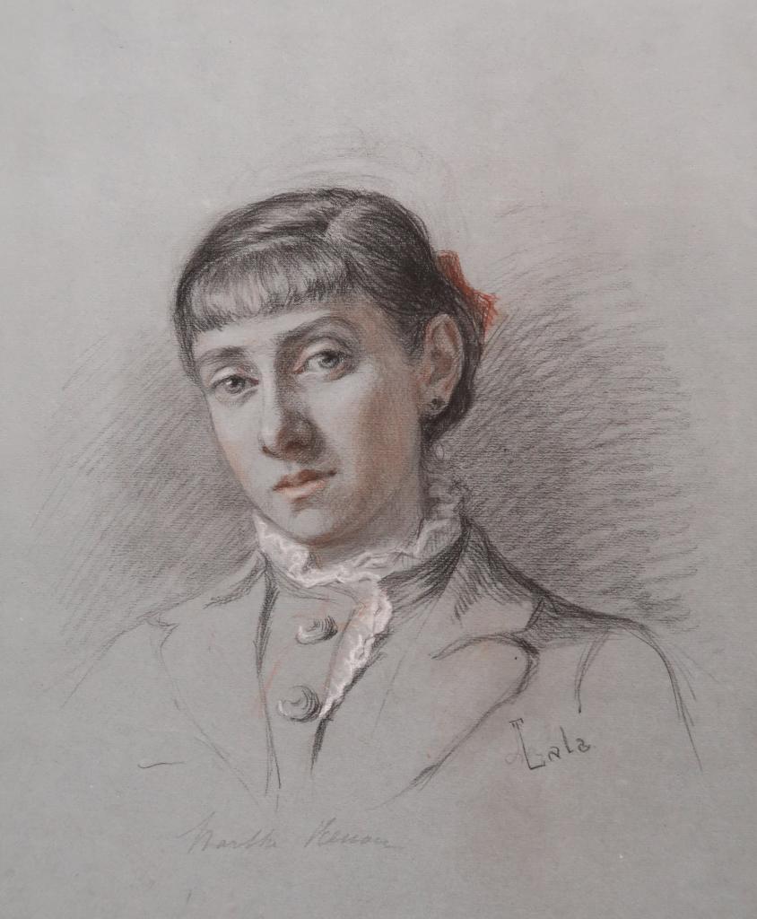Portrait de Mélanie Duchâtelet, dite  