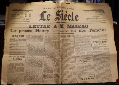 Le siecle 15 01 1899