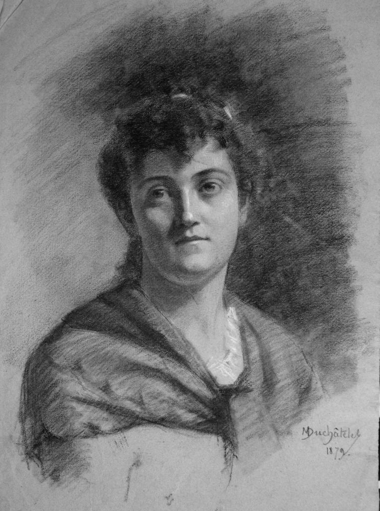 Portrait de Jeanne Mazeau en 1879